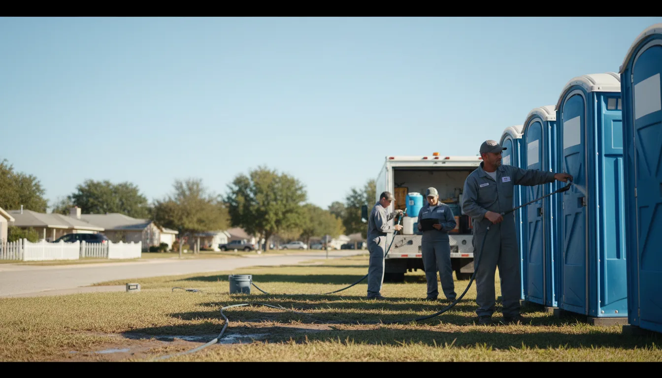 Long-Term Portable Toilet Rental in San Felipe, TX near me